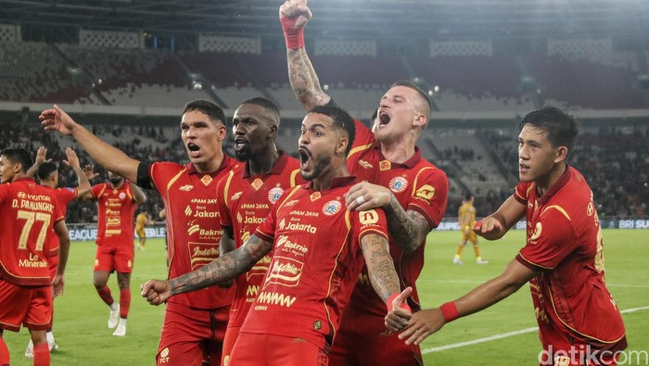 Persija Bangkit di SUGBK, Tempel Ketat Persib dan Borneo di Papan Atas Klasemen