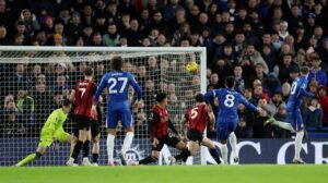 Chelsea vs Bournemouth Berakhir Imbang 2-2 di Babak Pertama Liga Inggris