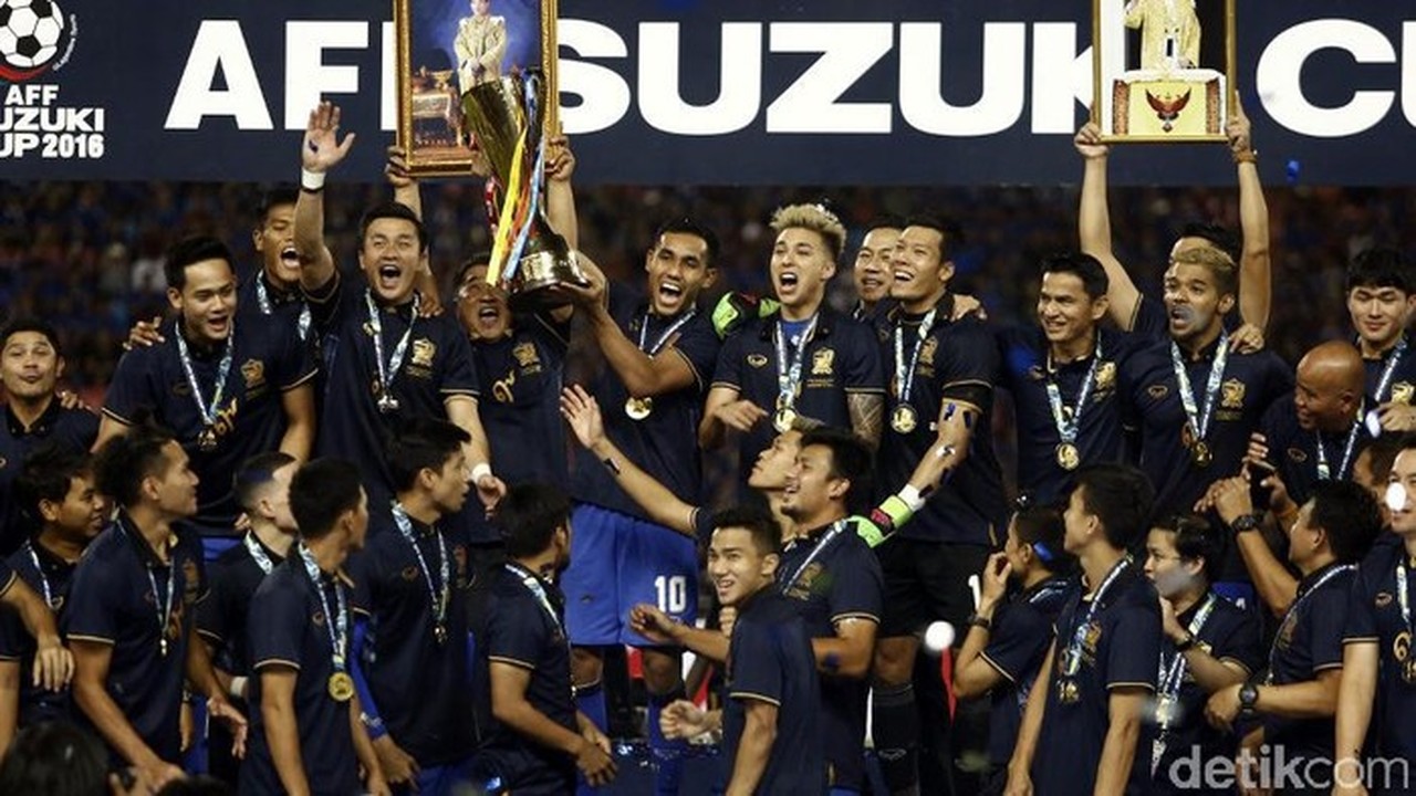 Thailand Dominasi Piala AFF, Ini Daftar Lengkap Negara Peraih Gelar Juara