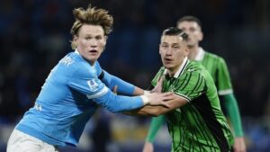 Napoli Raih Tiga Poin Penuh Usai Kalahkan Sassuolo 1-0 Berkat Gol Tunggal Lobotka