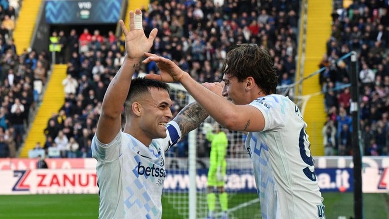 Duet Maut Pio Esposito dan Lautaro Martinez, Inter Milan Kokoh di Puncak Klasemen Serie A