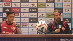 Persija Jakarta Hadapi Madura United dengan Skuad Pincang, Pelatih Tetap Optimistis