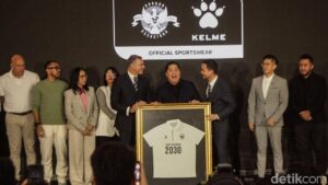 PSSI Gandeng Kelme Jadi Apparel Timnas Sepak Bola dan Futsal Hingga 2030