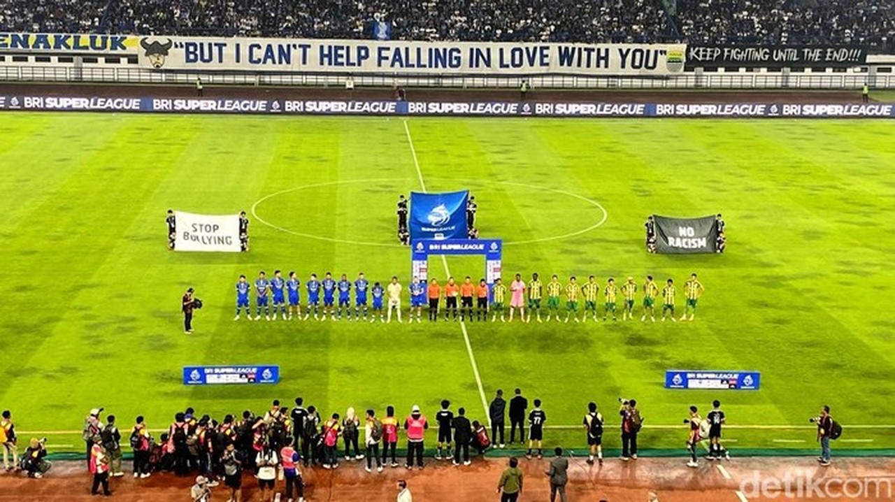 Persib Bandung Tak Terkalahkan di Kandang: 9 Kemenangan, Hanya 1 Gol Kebobolan di GBLA