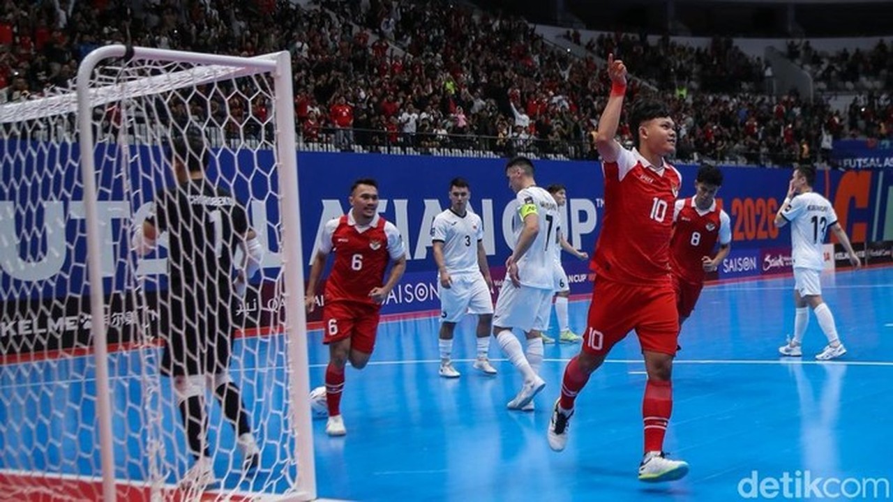 Klasemen Grup A Piala Asia Futsal 2026: Indonesia Kokoh di Puncak Usai Kalahkan Kirgistan