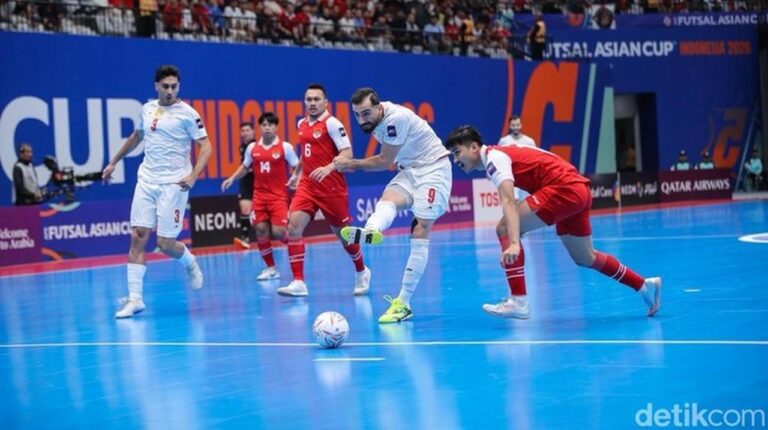 Piala Asia Futsal 2026: Indonesia Balas Gol Iran, Unggul 4-3 di Final