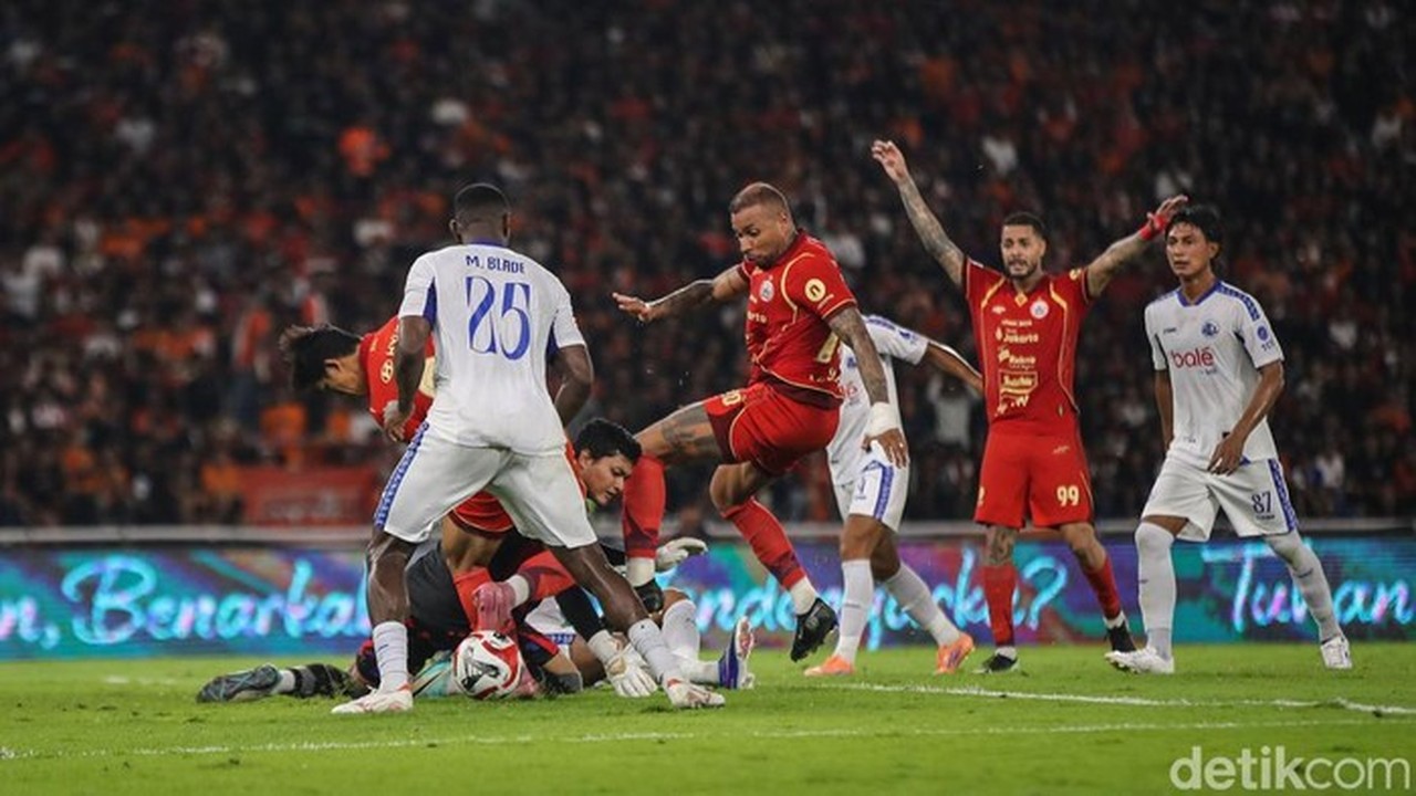 Persija Jakarta Takluk dari Arema FC, Mauricio Souza Soroti Masalah Absensi Pemain Kunci