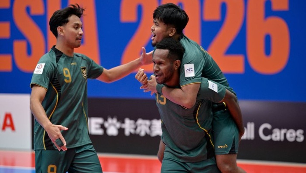 Piala Futsal Asia 2026: Indonesia Tantang Jepang di Semifinal, Irak Hadapi Iran